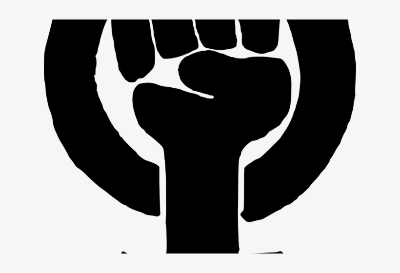 Black Panther Clipart Fist - Symbol Feminism, transparent png #9450955