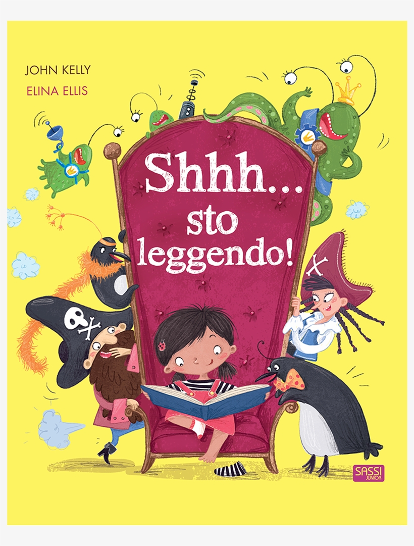 Shhh I Am Reading Animation Elina Ellis, transparent png #9451687