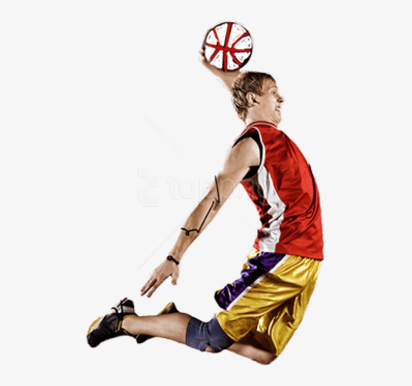 Free Png Basketball Playerss Png Images Transparent - Playing Basketball Png Hd, transparent png #9451733