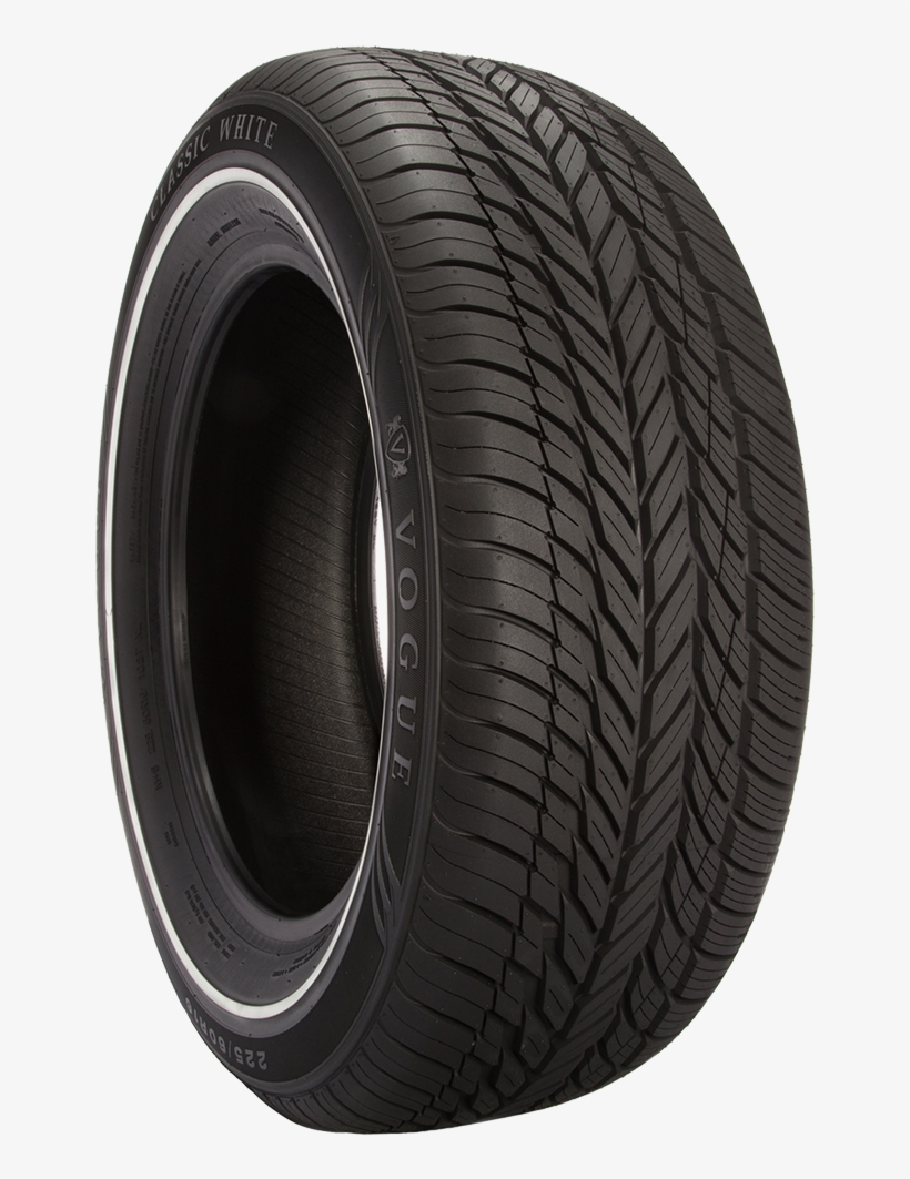 The All-new Classic White Pinstripe Tyre From Vogue - Vogue Tyre, transparent png #9452406