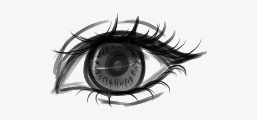 Vector Library Stock Transparent Drawings Eye - Eye Sketch Transparent, transparent png #9452609