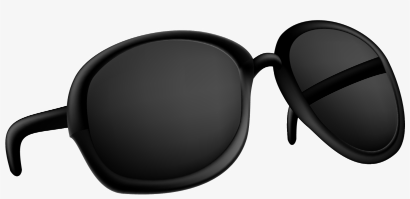Adobe Illustrator Material Vector Black Sunglasses - Oculos Escuro Png, transparent png #9452908