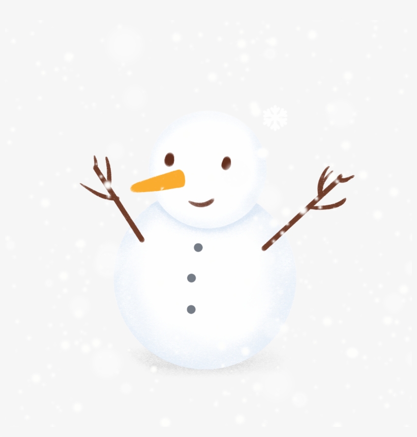 Cartoon Simple Fresh Snowman Png And Psd - Snowman, transparent png #9452984