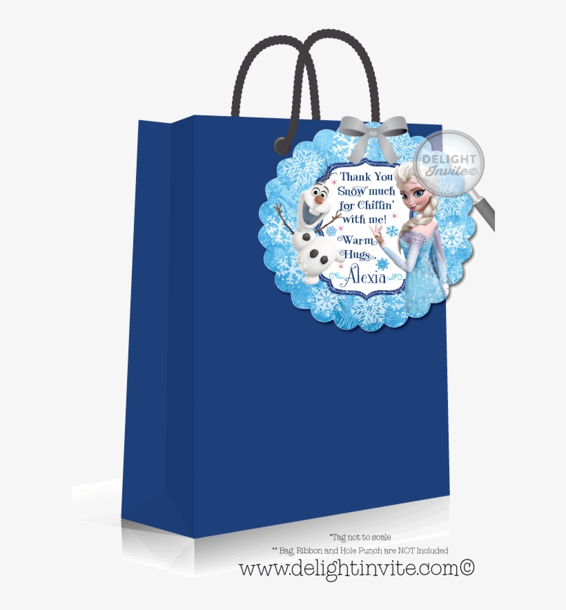 Frozen Elsa And Olaf Favor Tags [di-242ft] - Frozen Invitation Envelope, transparent png #9453476