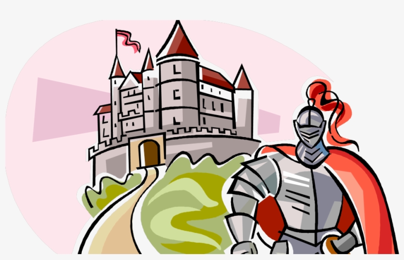 Knight In A Castle, transparent png #9453534