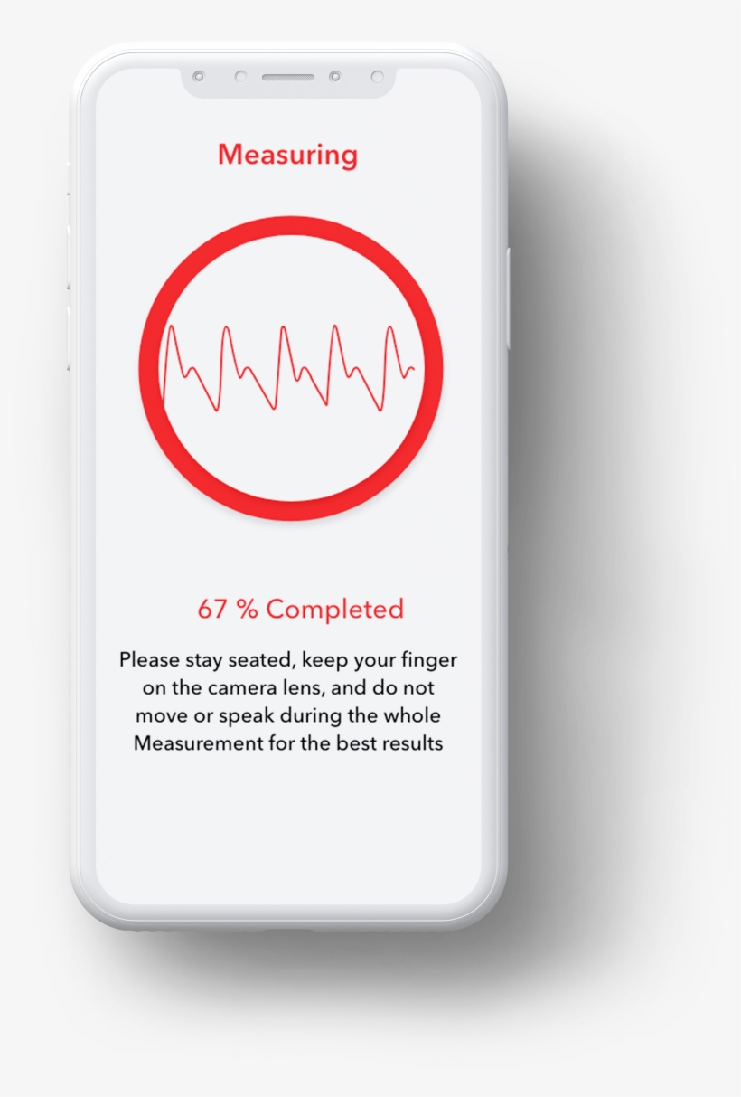 Monitor Your Heart Rhythm Using Only A Smartphone, transparent png #9455099