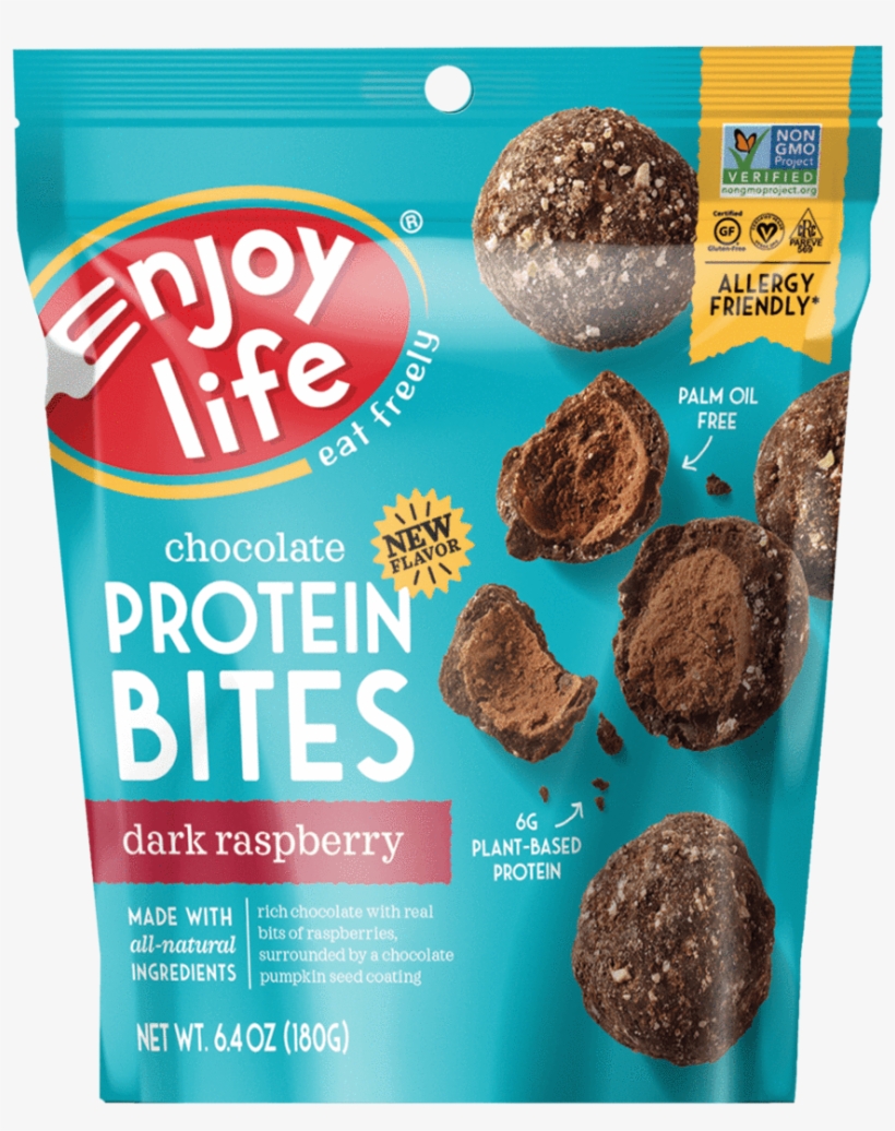 Protein Bites - Enjoy Life Protein Bites, transparent png #9455423