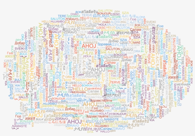 A Few Months Ago, Google Ai Open Sourced Bert, A Large - International Hello Png, transparent png #9455472