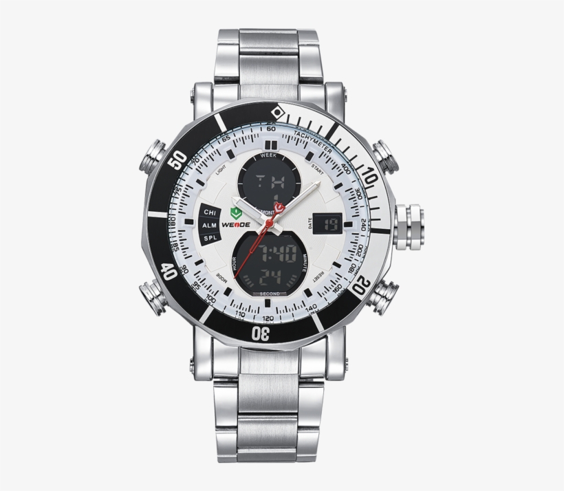 Weide Mens Lcd Digital Quartz Wrist Watch Stopwatch - Weide Wh 5203 Price, transparent png #9455642