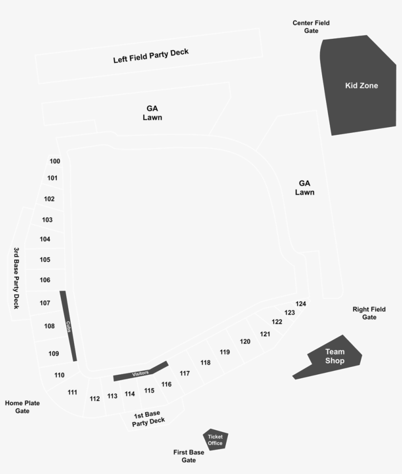 Sloan Park Section 102, transparent png #9455809