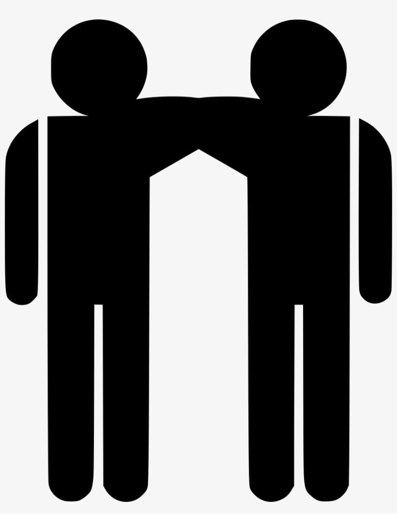 Download Png - Two People Symbol, transparent png #9456214