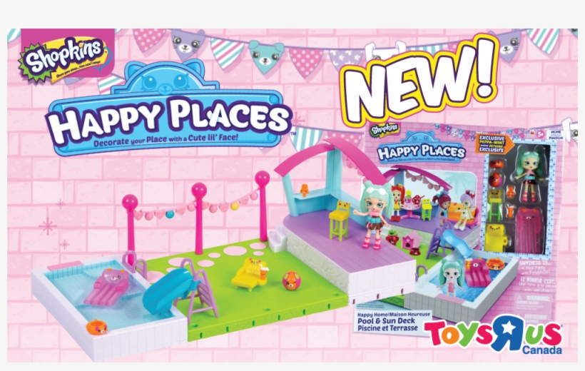 Post Navigation - Shopkins Happy Places Pool And Sun Deck, transparent png #9456456