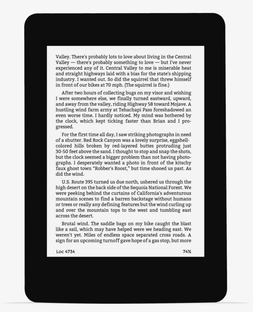 How An Ebook On Kindle Paperwhite Might Appear Today - Kindle Model Dp75sdi, transparent png #9457095
