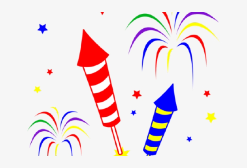 Celebration Clipart Fourth July - Animated Fireworks, transparent png #9457823