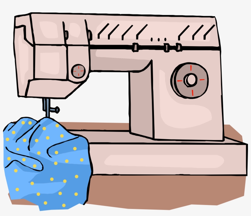 Sewing Machine - Machines Clip Art, transparent png #9458116