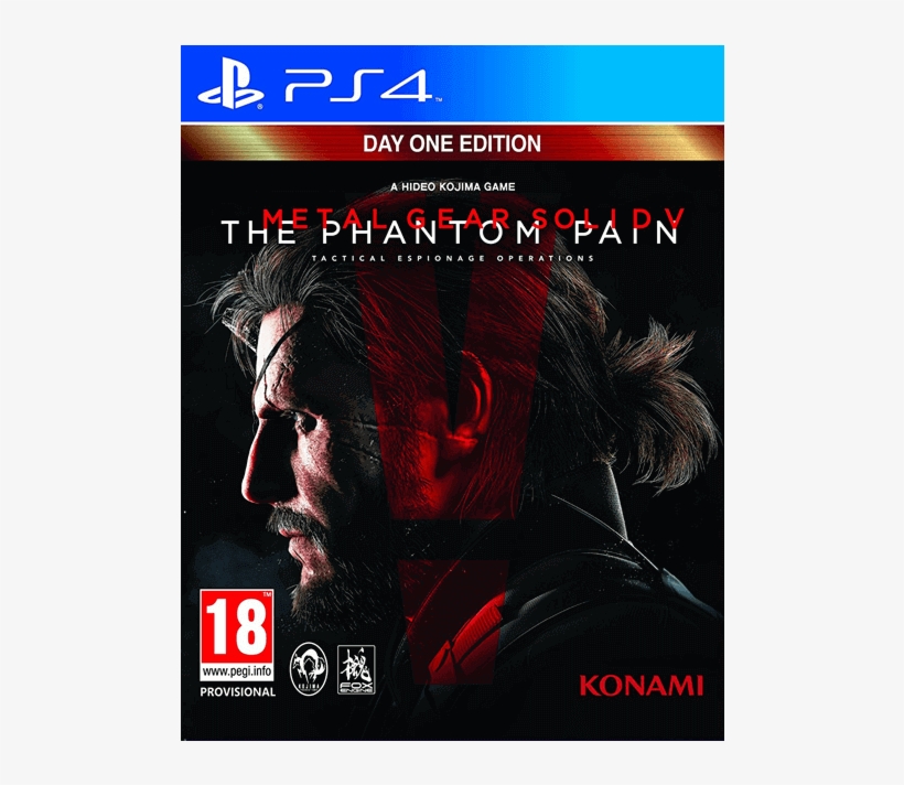 Metal Gear Solid V The Phantom Pain - Metal Gear Solid V The Phantom Pain Day One Edition, transparent png #9458383