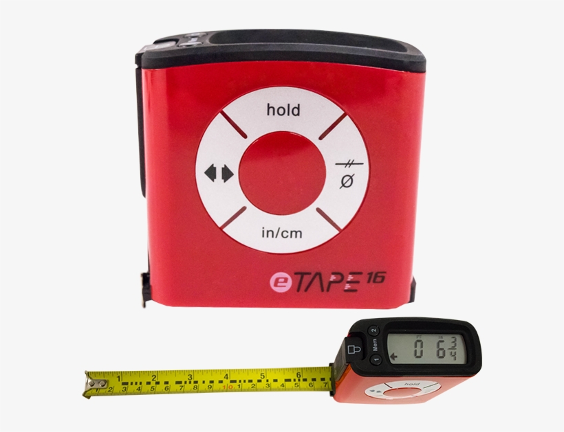 Digital Tape Measure - Tape Measure, transparent png #9458746