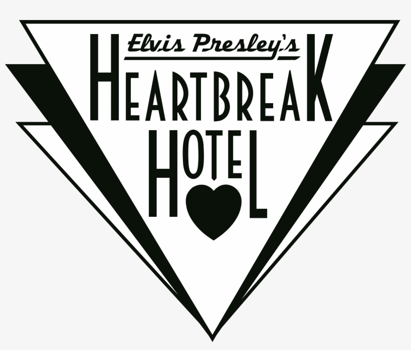 Elvis Presley's Heartbreak Hotel Logo - Elvis Heartbreak Hotel Logo, transparent png #9459395