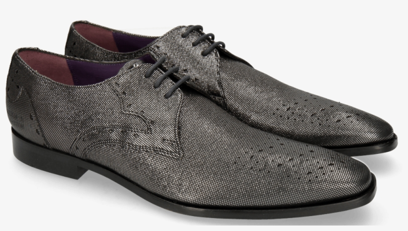 Derby Shoes Elvis 1 Fermont Gunmetal - Slip-on Shoe, transparent png #9459408