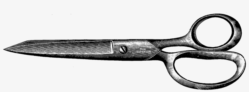 Jpg Transparent Stock Png Of A Pair Transparent This - Scissors Png Vintage, transparent png #9459511