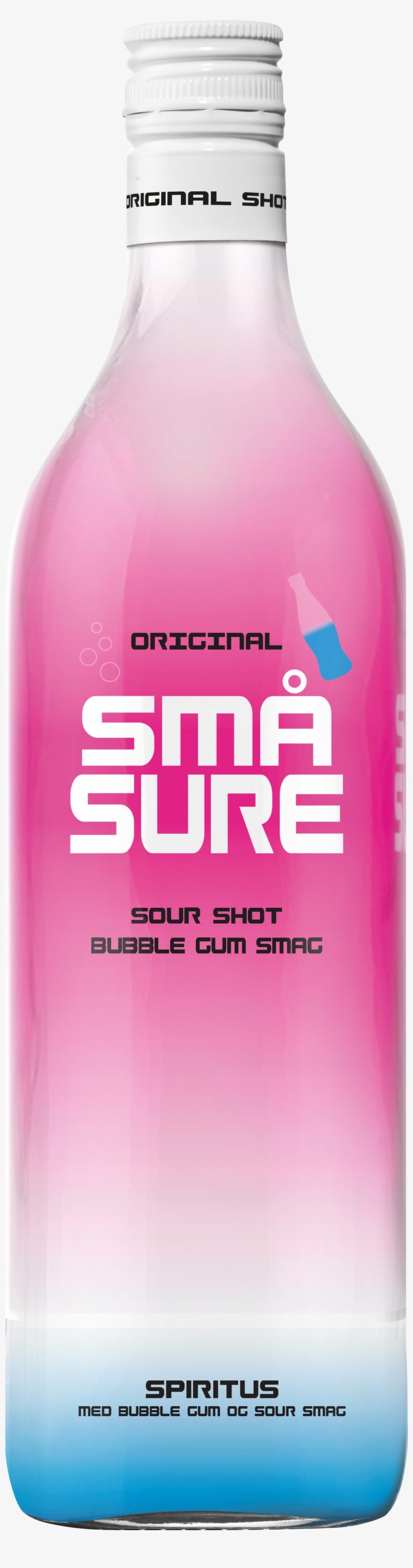 Små Sure Bubble Gum 16,4% 100 Cl - Små Sure Med Bubblegum, transparent png #9459997
