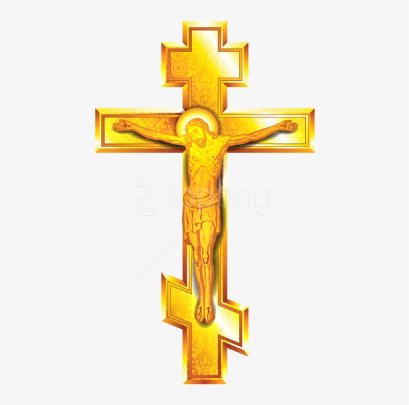 Free Png Download Gold Cross Png Images Background, transparent png #9460336