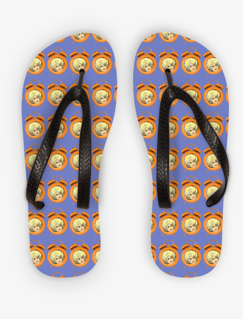 Dolly Mix Electric Blue Plain - Flip-flops, transparent png #9460337