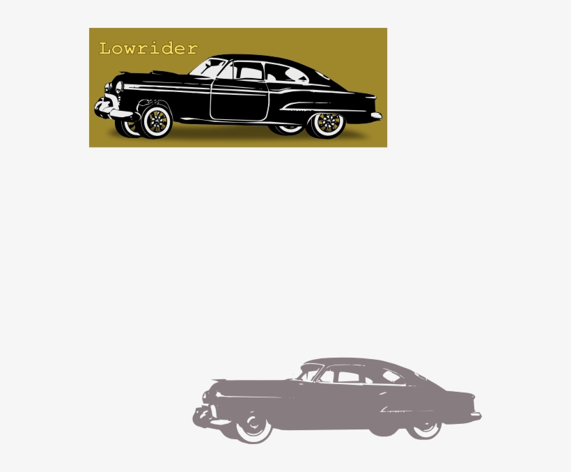 Old Car Clip Art - Lowrider, transparent png #9460842