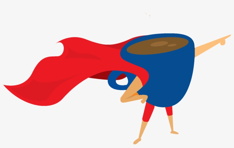 Magazine Clipart Newspaper Headline - Superhero, transparent png #9461001