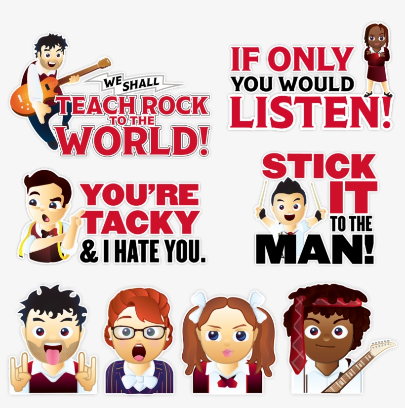 School Of Rock On Twitter, transparent png #9462824