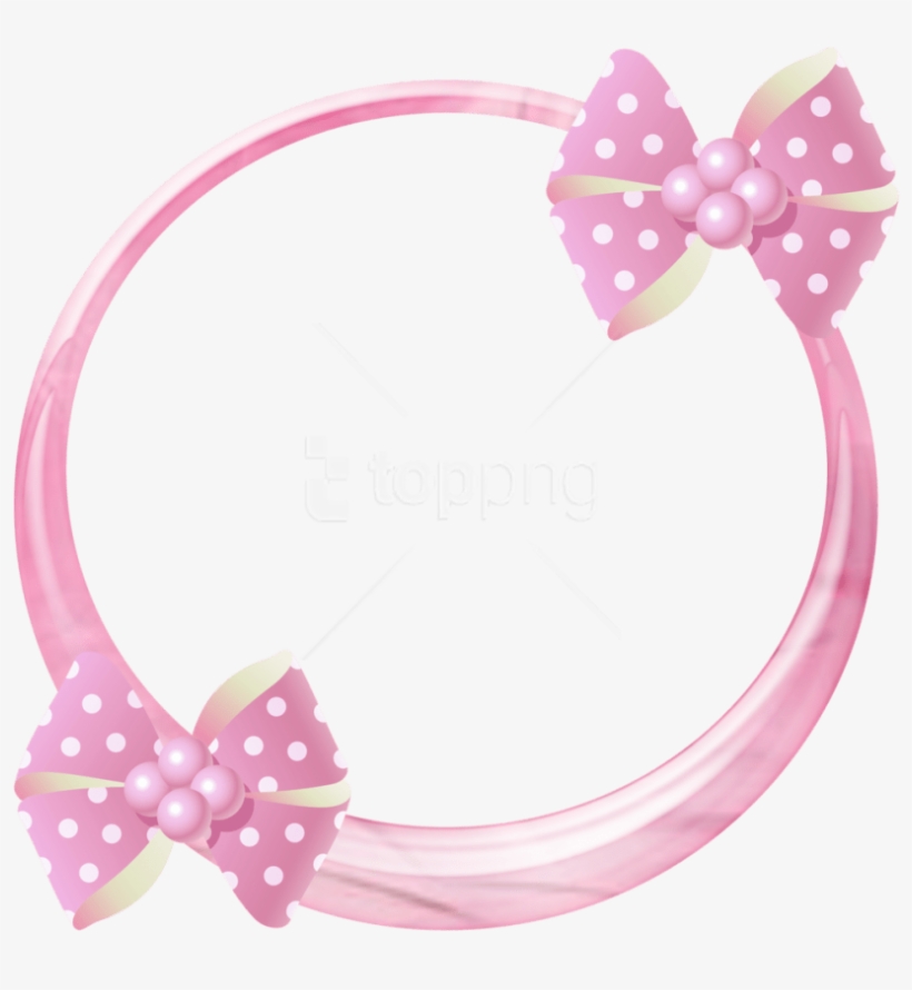 Free Png Round Frame Png - Circle Frame Png Pink, transparent png #9462966