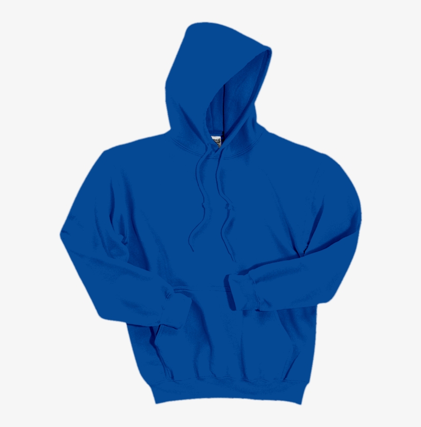 Gildan Dryblend Pullover Hooded Sweatshirt 12500 Royal - Gildan Hoodie Blank Black, transparent png #9464043