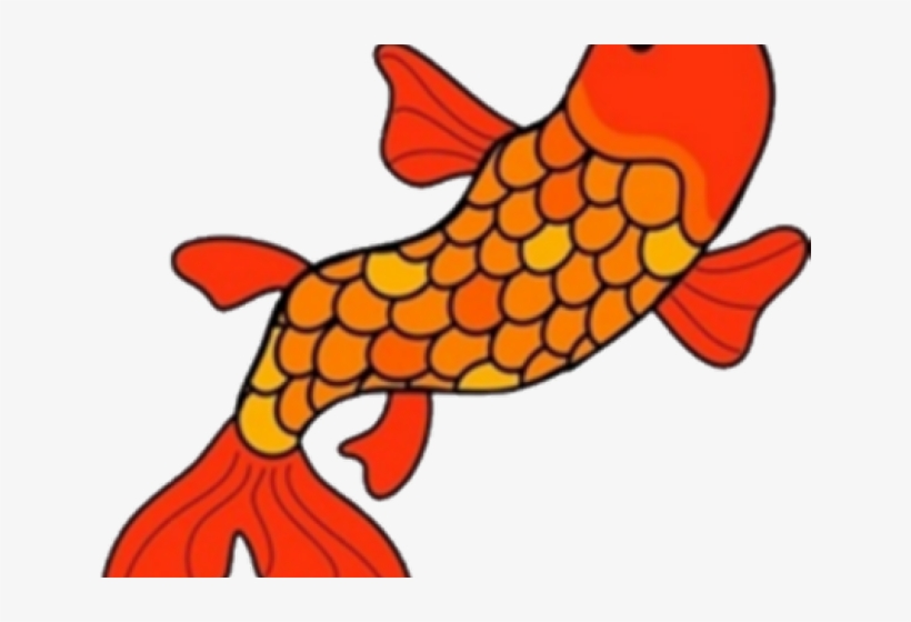 Koi Fish Clipart Cartoon - Fish Clip Art, transparent png #9465267