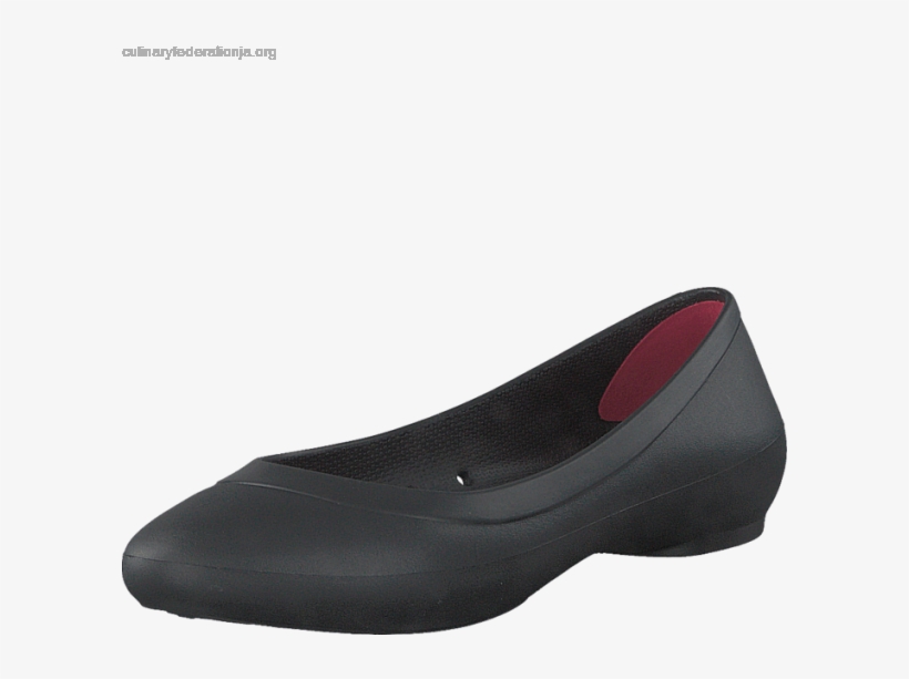Women's Crocs Crocs Lina Flat W Black - Ballet Flat, transparent png #9466580