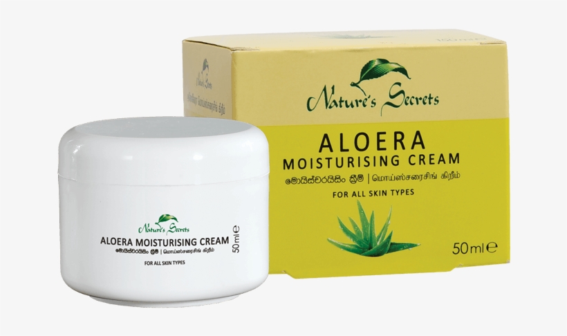 Aloera Moisturising Cream Aloe Vera 50ml - Nature's Secrets Aloe Vera Moisturising Cream, transparent png #9468009