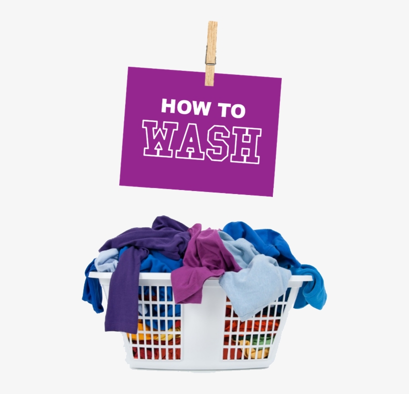 How To Use A Washer - Hamper Full Of Clothes, transparent png #9468515