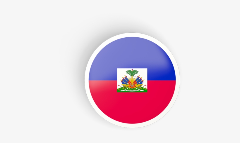 Illustration Of Flag Of Haiti - Crest, transparent png #9468781