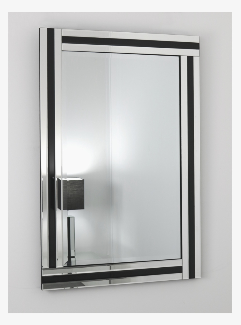 An Overall View Of This Distinctive Mirror In A Typical - Mirror, transparent png #9469352