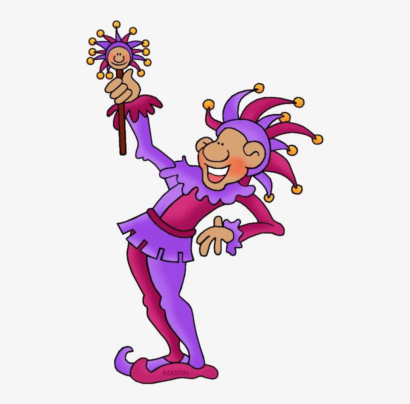 Free World History Clip Art By Phillip Martin, Jester - Renaissance Faire Clip Art, transparent png #9470153