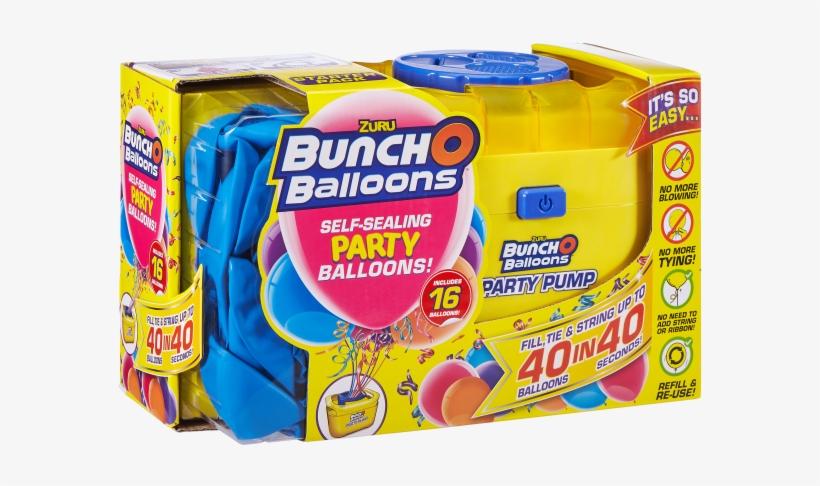 Bunch O Balloons Self Sealing Party Balloons Coming - Toy, transparent png #9470588