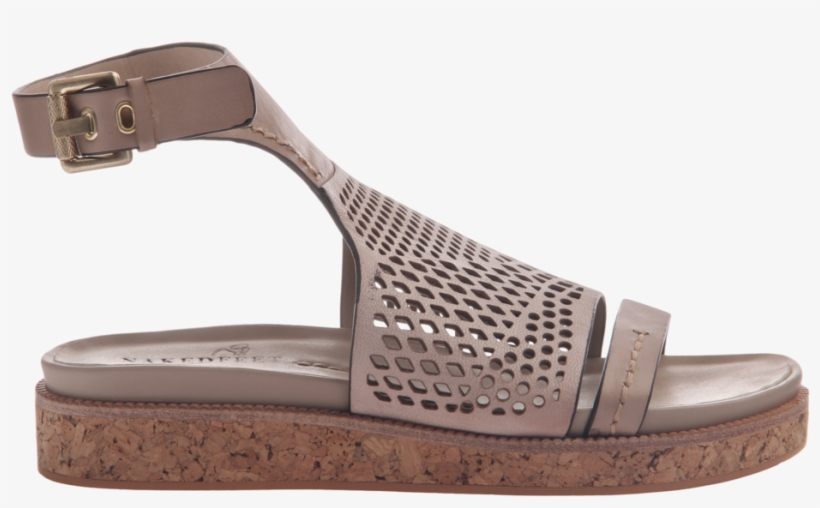 Aries In Mid Taupe Flat Sandals - Sandal, transparent png #9470591