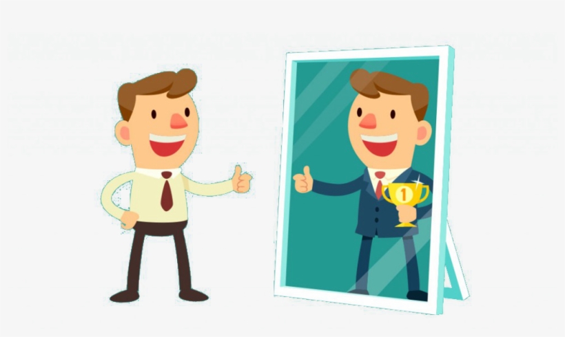 Top Companies Like Google, Facebook, And Disneyland - Practice In Mirror Clipart, transparent png #9471621