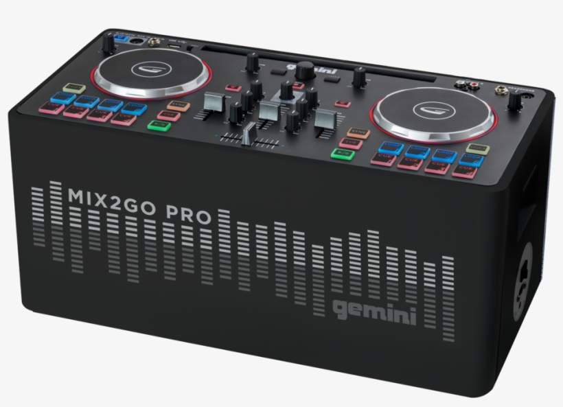 Wireless Speaker With Party Lights - Gemini Mix To Go, transparent png #9471670