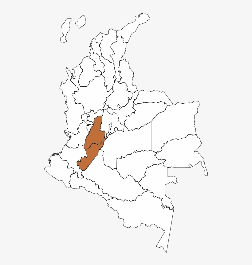Map Colombia, transparent png #9471936