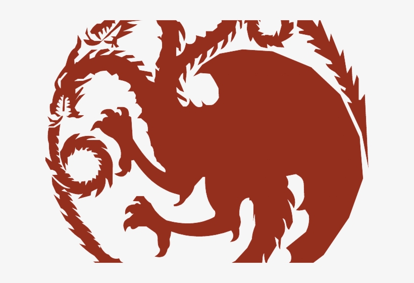 Game Of Thrones Clipart Iron Throne - House Targaryen Logo, transparent png #9472129