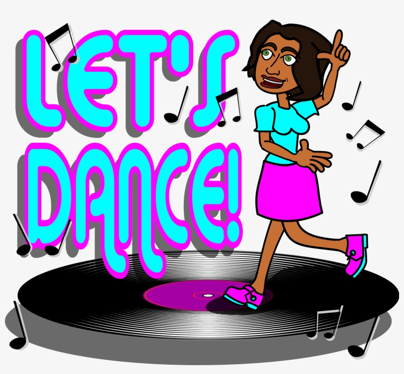 Big Image - Lets Dance Clipart, transparent png #9473560