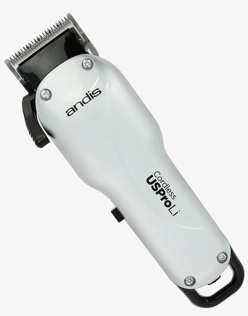 Andis Uspro Cordless Lithium Ion Hair Clipper - Blade, transparent png #9473622