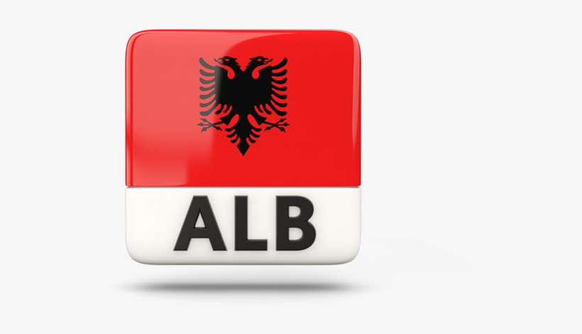 Albanian Flag, transparent png #9473841