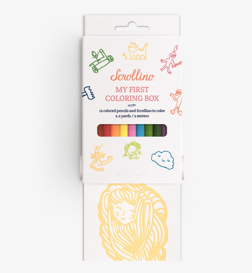 Color Your Own Scrollino - Thread, transparent png #9474110