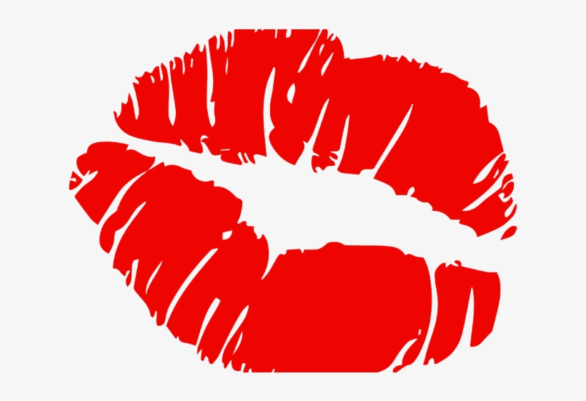 Emoji Clipart Lipstick - Kiss Mark Transparent Background, transparent png #9474144